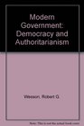 Modern Government Democracy and Authoritarianism