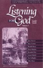 Listening for God Contemporary Literature and the Life of Faith  Leader Guide