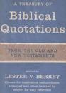 A Treasury Of Biblical Quotations