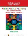 Mathematics Methods for Elementary and Middle School Teachers