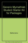 Generic Mymathlab Student Starter Kit for Packages