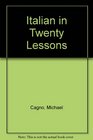 Italian in Twenty Lessons