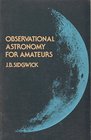 Observational Astronomy for Amateurs