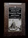 Complete Plays  Poems Marlowe C