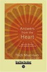 Answers from the Heart  Practical Responses to Life's Burning Questions
