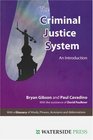 The Criminal Justice System An Introduction
