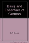 Basis and Essentials of German