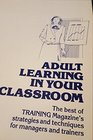 Adult Learning in Your Classroom