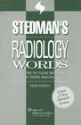 Stedman's Radiology Words Includes Nuclear Medicine  Other Imaging