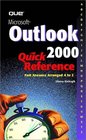 Outlook 2000 Quick Reference