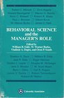 Behavioral Science and the Manager's Role