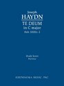 Te Deum in C Major Hob XXIIIC2 Study Score