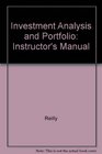 Investment Analysis and Portfolio Instructor's Manual
