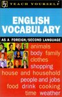 Teach Yourself English Vocabulary  As a Foreign/Second Language