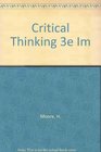 Critical Thinking 3e Im