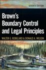 Brown's Boundary Control and Legal Principles