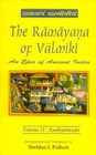 The Ramayana of Valmiki v 2 Ayodhyakanda