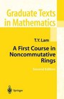 A First Course in Noncommutative Rings