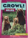 Growl A Book about Bears