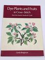 Dye Plants and Fruits in CrossStitch From the Danish Handcraft Guild