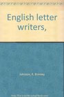 English letter writers