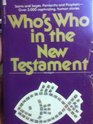 Who's Who in the new Testament