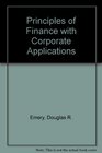 Principles of Finance With Corporate Applications