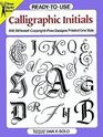 ReadytoUse Calligraphic Initials  918 Different CopyrightFree Designs Printed One Side