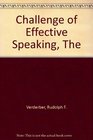 The challenge of effective speaking