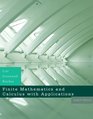 Finite Mathematics and Calculus with Applications Value Package