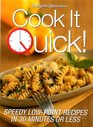 Cook It Quick!