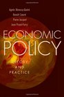 Economic Policy Theory and Practice