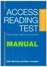 Access Reading Test Manual