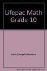 Lifepac Math Grade 10