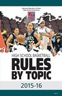 201516 NFHS Basketball Rules by Topic