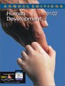 Annual Editions Human Development 01/02