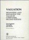 Valuation Measuring and Managing the Value of Companies 2nd Edition
