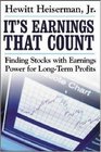 It's Earnings That Count  Finding Stocks with Earnings Power for Longterm Profits