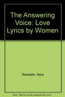 The Answering Voice Love Lyrics by Women