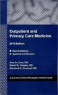 Outpatient and Primary Care Medicine 2010 Edition