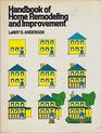 Handbook of Home Remodeling and Improvement
