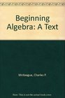 Beginning Algebra A Text