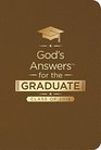God's Answers for the Graduate Class of 2016  Brown New King James Version