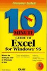 10 Minute Guide to Excel for Windows 95