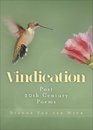Vindication Post 20th Century Poems