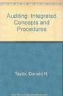 Auditing Integrated Concepts and Procedures
