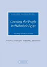 Counting the People in Hellenistic Egypt