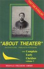 About Theater and Other Stories Complete Early Short Stories of A Chekhov 188384 vol3