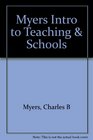 Introduction to Teaching and Schools