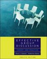 Effective Group Discussion Theory and Practice